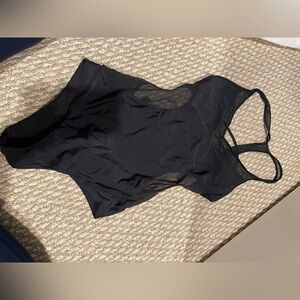Lululemon one piece bathing suit, black size 6